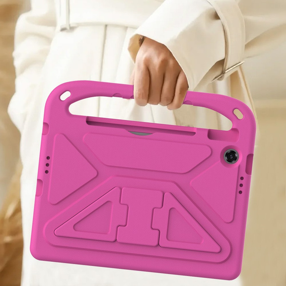 Husă pentru copii pentru Lenovo Tab TB311FU, husă pentru copii cu mâner, roz