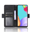 Cu clapetă pentru Samsung Galaxy A52 / A52s, Card Slot, negru