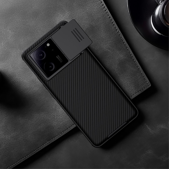 Carcasă blindată Nillkin pentru Xiaomi 13T/13T Pro, CamShield Pro, negru