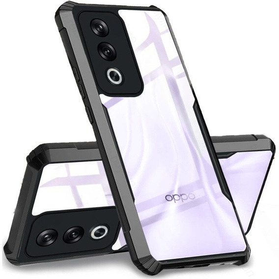 Huse pentru Oppo A80, AntiDrop Hybrid, negru
