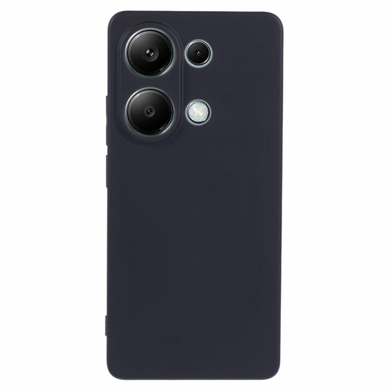 Husa pentru Xiaomi Redmi Note 13 Pro 4G, Silicone Lite, negru