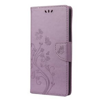 Cu clapetă pentru Samsung Galaxy S20 FE, Butterfly, violet