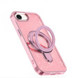 Carcasa iPhone 16e, Glittery Magnetic Kickstand, roz