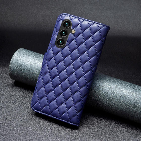 Cu clapetă pentru Samsung Galaxy A56, Wallet, BINFEN COLOR, albastru