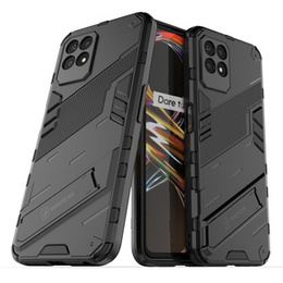 Husa pentru Realme 8i, Military kickstand, albastru
