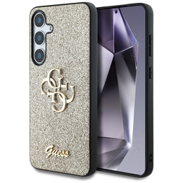 Husă GUESS Fixed Glitter Big 4G Logo pentru Samsung Galaxy S25