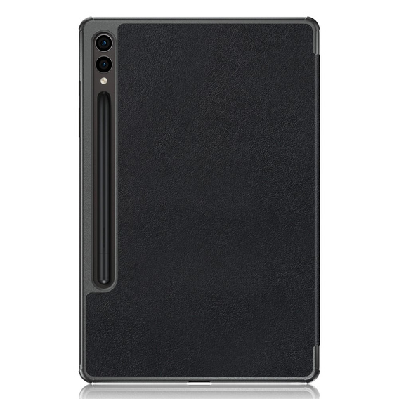 Husă pentru Samsung Galaxy Tab S9 FE+ Plus, Smartcase cu spațiu pentru stylus, negru