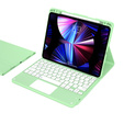 Carcasă + tastatură iPad Air 10.9 4 2020 / 5 2022, Touchpad, verde