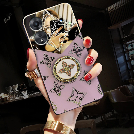 Fashion Huse pentru Oppo A78 5G, violet