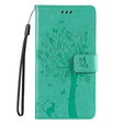 Carcasă cu clapetă pentru Xiaomi 13T / 13T Pro, copac, verde