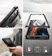 Husă blindată pentru Samsung Galaxy S23 Ultra, Dexnor Full Body (Two Frames), negru