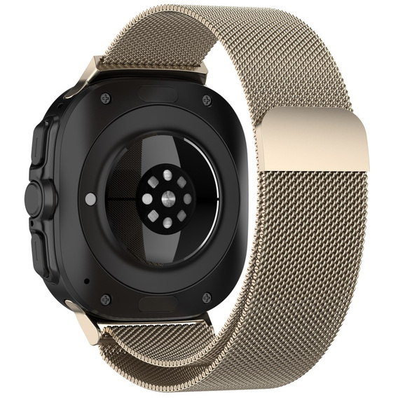 Brățară milaneză pentru Samsung Galaxy Watch Ultra 47mm (2025 / 2024), bej