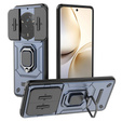 Husă blindată pentru Realme 14 Pro 5G, CamShield Slide, albastru