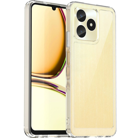 Huse pentru Realme C51, Fusion Hybrid, transparentă