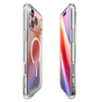 Carcasă Spigen Ultra Hybrid MagSafe pentru iPhone 17 Pro Max, transparentă / albă