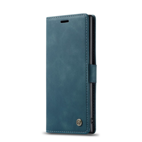Husa CASEME pentru Samsung Galaxy Note 10 Plus/5G, Leather Wallet Case, verde