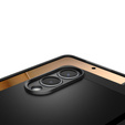 Carcasa Spigen pentru Samsung Galaxy S25 Edge, Tough Armor Mag MagSafe, negru + 9H Tempered Glass