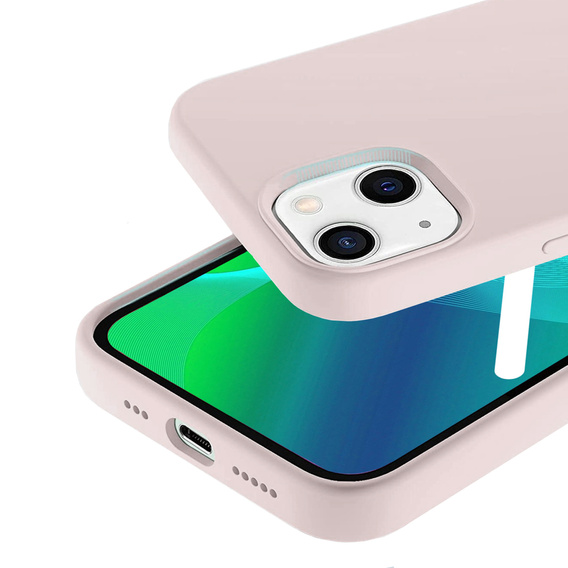 Husa pentru iPhone 14 Plus, Silicone Lite, roz