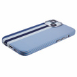 Carcasa pentru iPhone 14, Carbon Fiber MagSafe, albastru