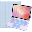 Husă cu tastatură Bluetooth iluminată și touchpad pentru Samsung Galaxy Tab S11