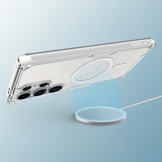 Husa NILLKIN pentru Samsung Galaxy S24 Ultra, Nature TPU, pentru Magsafe, transparentă