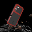 Love Mei Huse pentru Samsung Galaxy A34 5G, armored with glass, roșu