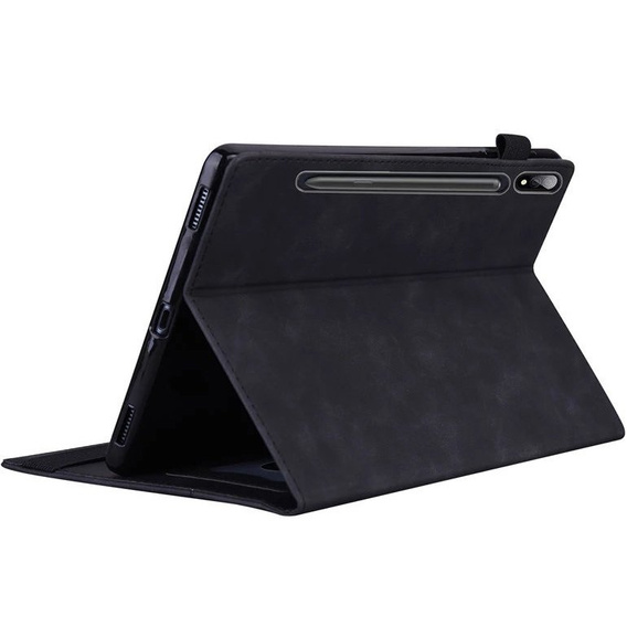 Husă pentru Lenovo Tab P12 Pro 12.6, Classic, cu spațiu pentru stylus, negru