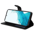 Cu clapetă pentru Samsung Galaxy A34 5G, Leather Wallet, negru