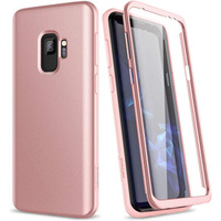 Huse pentru Samsung Galaxy S9, Suritch Full Body, roz rose gold