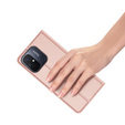 Dux Ducis Huse pentru Xiaomi Redmi 12C, Skinpro, roz rose gold