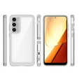 Huse pentru Samsung Galaxy S23 FE, Fusion Hybrid, transparentă