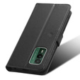 Cu clapetă pentru Nokia Nokia XR21, Wallet Smart Magnet, negru