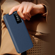 Husă cu clapetă pentru Samsung Galaxy A56 5G, Smart View Wallet, albastru
