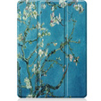 Huse pentru iPad 7/8/9 10.2 2019/2020/2021, Smartcase Pen Slot, cherry blossom