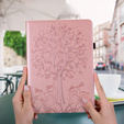 Carcasă cu clapetă pentru Huawei MatePad SE 10.4, tree, roz rose gold