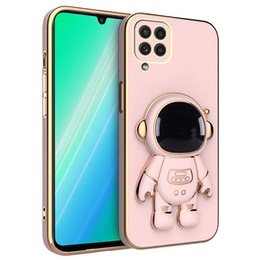 Huse pentru Samsung Galaxy A22 4G, Astronaut, roz rose gold