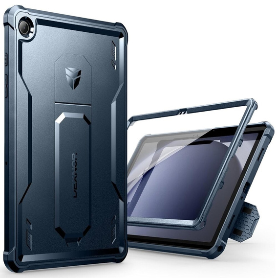 Husă blindată pentru Galaxy Tab A9, Dexnor Full Body, albastru închis
