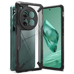 Husă Ringke Fusion X transparentă / neagră pentru OnePlus 12 5G