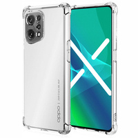 Huse pentru Oppo Find X5 Pro, Dropproof, transparentă