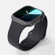 Husă Ringke pentru Samsung Galaxy Watch 6 Classic 47mm, Slim, 2-Pack, transparent / negru