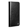 Carcasa flip pentru Samsung Galaxy S25 FE, QIALINO Leather Wallet, negru