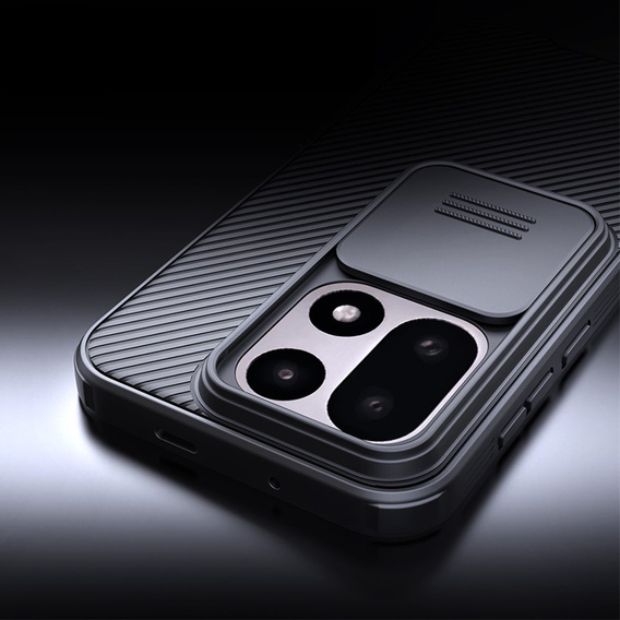 Husă NILLKIN Camshield Pro cu capac pentru cameră pentru OnePlus 15 5G, negru