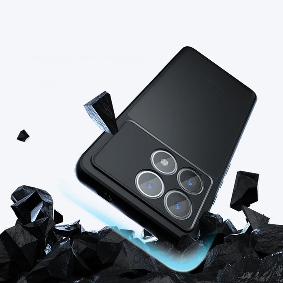 Huse pentru Xiaomi Poco F6 Pro, Fusion Hybrid, negru