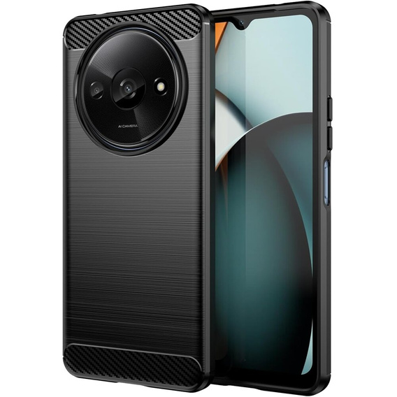 Huse pentru Xiaomi Redmi A3, Carbon, negru