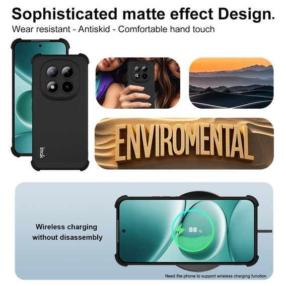 Husă IMAK Dropproof pentru Xiaomi Redmi Note 15 Pro Plus 5G