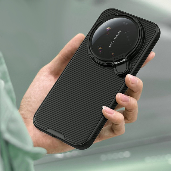 Husă magnetică Nillkin CamShield Prop pentru Xiaomi 17 Ultra, negru