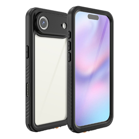 Husă pentru iPhone Air, IP68 rezistentă la apă Redpepper, negru