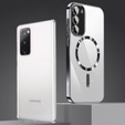 Husă pentru Samsung Galaxy S20 FE, Electro MagSafe, negru + Sticlă pentru ecran