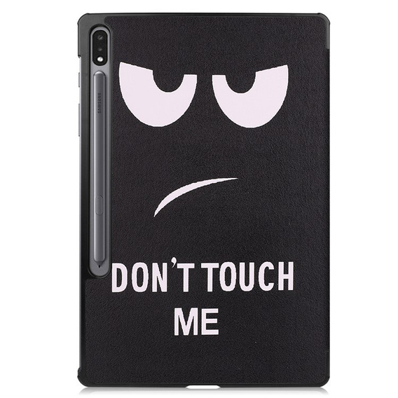 Husă pentru Samsung Galaxy Tab S9 Plus, Smartcase, don't touch me