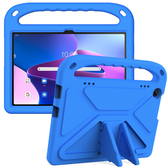 Husă pentru copii pentru Lenovo Tab M10 10.1 Gen 3, husă pentru copii cu mâner, albastru